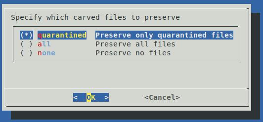 File quarantine